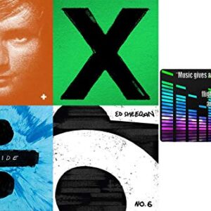 Ed Sheeran: Complete Studio Album Discography CD Collection with Bonus Art Card (No. 6 Collaboration Project / Divide and More) - Ed Sheeran (CDs)