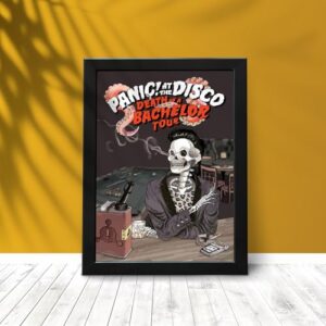 Ultrav Store, Quadro Panic! At The Disco 4 Brandon Urie Tamanho:A3 (CDs)