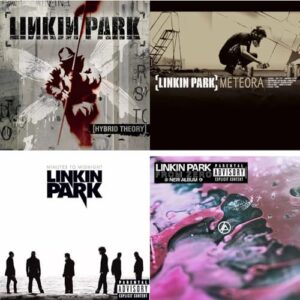 Linkin Park Albums Collection (From Zero/Hybrid Theory/Meteora/Minutes to Midnight) [4CD Bundle] - Linkin Park (CDs)