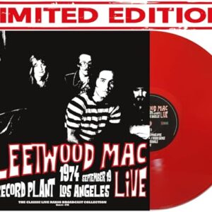 Fleetwood Mac - Live At The Record Plant In Los Angeles 1974 - Limited Red Edition - Fleetwood Mac (Discos de Vinil)