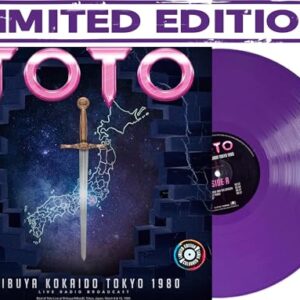 Toto Vinyl - Shibuya Kokaido Tokyo 1980 - Limited Color Edition - Toto (Discos de Vinil)