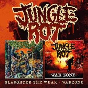 SLAUGHTER THE WEAK / WARZONE - JUNGLE ROT (CDs)