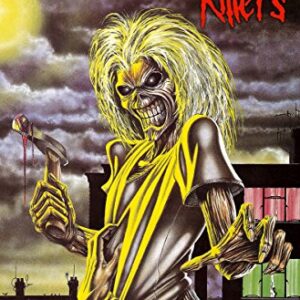 Iron Maiden Killers Black Textile Flag [Accessory] Iron Maiden - Iron Maiden (Discos de Vinil)