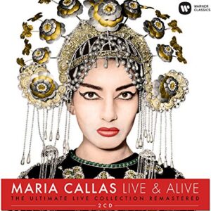 CD MARIA CALLAS - LIVE & ALIVE - DIGIPACK - (DUPLO - 2 CDS) (CDs)