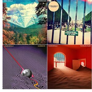 Innerspeaker - Lonerism - Currents - The Slow Rush - Complete Tame Impala Greatest Hits 4 CD Album Bundling (CDs)