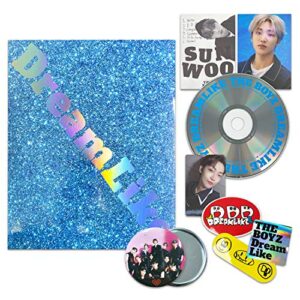 Grehge ni Album - DREAMLIKE [ DREAMLIKE ver. ] CD + Booklet + Photo Zine + Photocard + Post Card + Sticker Pack + FREE GIFT - THE BOYZ (CDs)