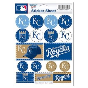 WinCraft Folha de vinil MLB Kansas City Royals, 12,7 cm x 17,7 cm (Discos de Vinil)
