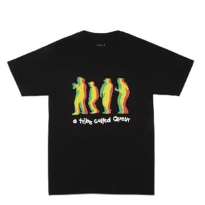 A Tribe Called Quest Camiseta oficial Merch Can I Kick It vermelha, Preto, M (CDs)