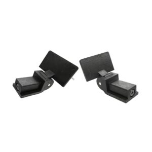 BaotyJie 2x Dobradiças de Tampa de Proteção Contra Poeira para Toca-discos - Peças de Reposição Confiáveis ​​e Resistentes ao Desgaste - Acessórios para (Equipamentos)