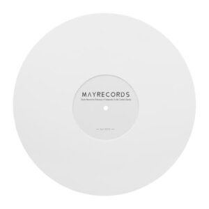 MayRecords Tapete de prato para toca-discos de 30 polegadas - Estabilizador de discos de feltro acrílico para tocadores de vinil, tapete deslizante antiestático e com redução de vibração, serve para (Equipamentos)