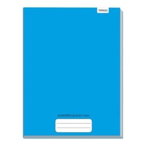 Tamoio - CADERNO QUADRICULADO 96 FOLHAS 7X7MM AZUL CD TAMOIO (CDs)