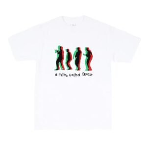 A Tribe Called Quest Camiseta oficial Merch Can I Kick It vermelha, Branco, M (CDs)