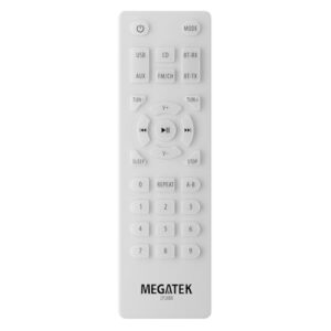 Controle remoto para leitores de CD MEGATEK ‎CP28BR (CDs)
