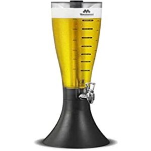Torre de Chopp Marchesoni Marcbeer Transparente com Preto 3,5 L (Cervejas)