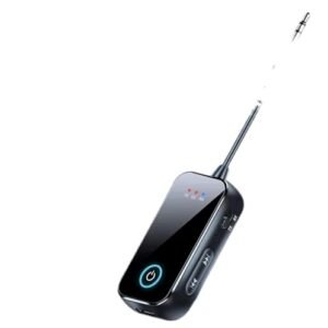 Adaptador Bluetooth 5.4, 2 em 1 Transmissor e Receptor de Áudio HiFi sem Fio, Compatível com Carro, Casa, Avião, (Equipamentos)