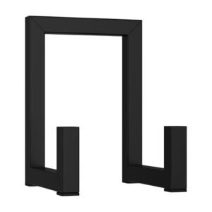 LCZNXJJY Suporte de armazenamento de discos de vinil, suporte de disco LP de metal, suporte de armazenamento de álbuns, suporte minimalista retrô para discos de qualquer tamanho para discos de 10 a 15 (Equipamentos)