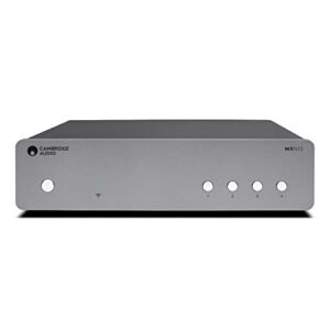 Cambridge Audio MXN 10 - Reprodutor de áudio e streamer de rede WiFi compacto separado de alta resolução com Bluetooth 5.0, rádio da Internet e ESS Sabre DAC - cinza lunar (Equipamentos)