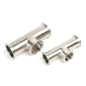 Fabricação caseira de cerveja 1.5 inch 2 inch Tri Clamp Instrument Tee with Sight Glass Sanitary SS304/316L Homebrew Beer Craft Parts Clamp sight glass Acessórios para vinho(TEE OD38MM,SS304) (Cervejas)