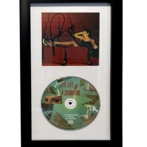 Taylor_Swift Signed the Life of a Showgirl #4 CD Autografado Capa de exibição emoldurada 16,5 x 12 (CDs)