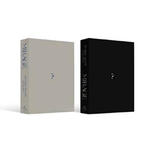 Ha Sungwoon Mirage 4º Mini Álbum Conjunto de 2 Versões CD + 72p PhotoBook + 1p Sleife PhotoCard + 1p Cartão Fotográfico de Filme + 1p Cartão de Foto Dobrado + Adesivo + Conjunto de Cartões de Fotos de (CDs)