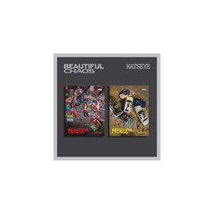 KATSEYE BEAUTIFUL CHAOS 2nd EP Album Standard Random Version CD+PhotoBook+1p PhotoCard+1ea Holder+1p Polaroid+1p Folded Poster on Pack+1p PostCard+1ea Sticker+1ea Mini Zine+Tracking Sealed (CDs)