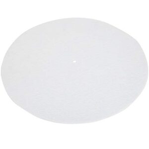 Tapete Giratório de lã Premium, Anti-vibração, Som Delicado, Ranhuras Antiderrapantes, Recesso de Etiqueta, Compatível Com Todos Os Toca-discos (Keensopxr352aust-01) (Equipamentos)