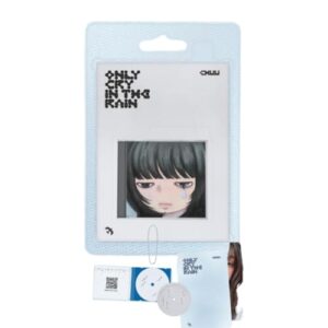 CHUU - ONLY CRY IN THE RAIN Platform Ver [Tiny Gray Ver.] Mini CD + Photocard + Mini Card + Corrente de Bola - Novo 3º Mini Álbum Selado LOONA (CDs)
