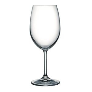 Jogo de 6 Taças para Vinho Branco Anna em Cristal Ecológico Bohemia 350ml - Full Fit (Vinhos)