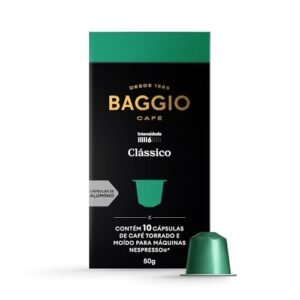 Baggio Café Cápsulas De Café Clássico Compatível Com Nespresso Contém 10 Cápsulas (Café)