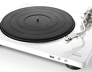 Denon DP-450USB Toca Discos Com Phono (Branco - 120v) (CDs)