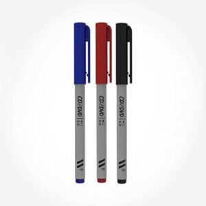 Caneta CD-DVD 2 mm, Newpen, Marcador, 3 Unidades, Multicor (CDs)