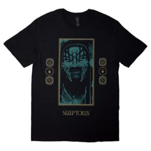 Camiseta masculina Sleep Token Vessel Arcadia preta, Preto, P (CDs)