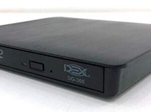 Gravador E Leitor Dvd/cd Externo Slim Usb 3.0 Portátil (Preto) (CDs)