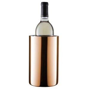 Enoluxe Refrigerador de vinho para garrafas (cobre) - balde de champanhe, elegante refrigerador de garrafa de vinho e refrigerador de champanhe, balde de vinho isolado mantém o vinho fresco, (Vinhos)