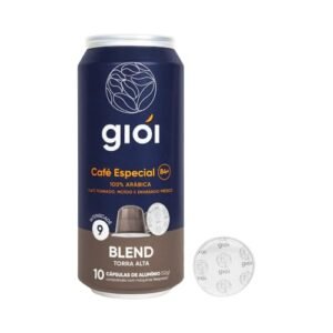 Giói Café Especial, 100% Arábica, Cápsulas Compatíveis com Nespresso, 84+ (10 Cápsulas, Blend Alta) (Café)