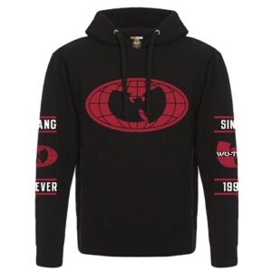 Wu-Tang Clan Moletom com capuz Globe, Vermelho, G (CDs)
