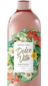 Vinho Rose Frisante Santa Vita Moscatel 750ml (1 Unidade) (Vinhos)