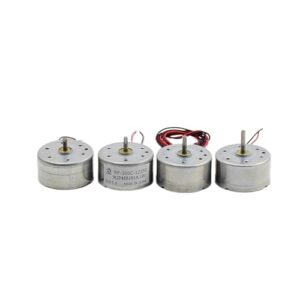 Arranque eletrônico redondo RF-300 de 24 mm DC 3V- 6V 3,7V 5,9V para carro AV CD DVD Player Ventilador de brinquedo (motor D) (CDs)