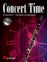 Concert Time Recital Pieces Clarinet With Piano Accompaniment Bk-cd - Hal Leonard (CDs)