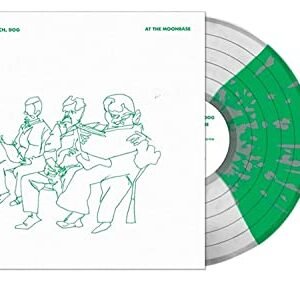 At The Moonbase - Exclusive Limited Edition Clear and Green with Grey Splatter Colored Vinyl LP (300 Copies Worldwide) - Slaughter Beach, Dog (Discos de Vinil)
