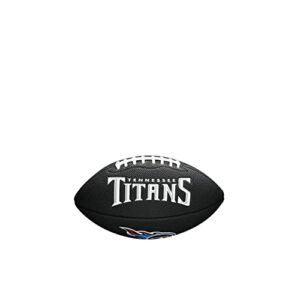 Minibola de futebol com logotipo da equipe NFL, preto – Tennessee Titans (Discos de Vinil)