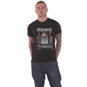 Rock Off officially licensed products Camiseta Nickelback Those Days Vhs, Preto, XGG (CDs)