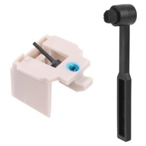 Agulha para toca-discos de diamante ATN3600L, caneta para toca-discos com escova de limpeza compatível com Audio-Technica AT-LP60 AT-LP60USB (Equipamentos)