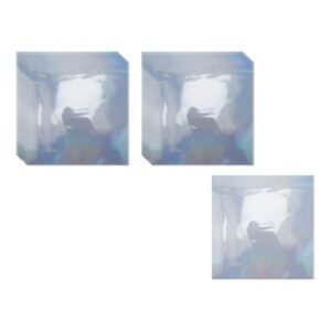 WDONAY 20 peças de mangas externas para discos de vinil, mangas protetoras de armazenamento de discos de vinil, 30 cm (tipo 3) (Discos de Vinil)