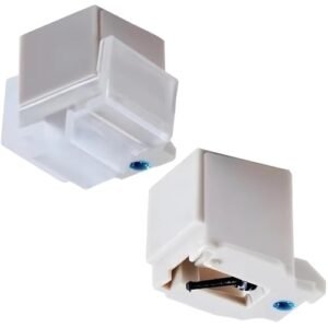 Agulha de substituição Atn3600L, 2 peças, estojo de plástico quadrado, clareza de som atualizada, instalação simples para toca-discos (Equipamentos)