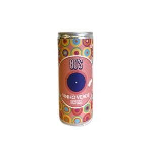 Lata - Vinho Rose Verde Português 80´s 250ml (Vinhos)