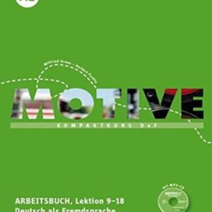 Motive a2 arbeitsbuch lektion 9-18 mit mp3-audio-cd: Arbeitsbuch A2 Lektion 9-18 mit MP3 CD: Vol. 2 - Krenn, wilfried (CDs)