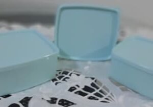 kit 03 Jeitosinhos 400 ml cd = T U P P E R W A R E = (aquamarine) (CDs)