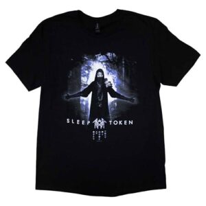Camiseta masculina Sleep Token Vessel Forest preta, Preto, XGG (CDs)