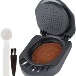 Adaptador Cápsula de Café Reutilizável Refil Recarregável Para Café em Pó Compatível com Cafeteiras Dolce gusto Piccolo XS, Genio S Plus e Mini Me (Café)